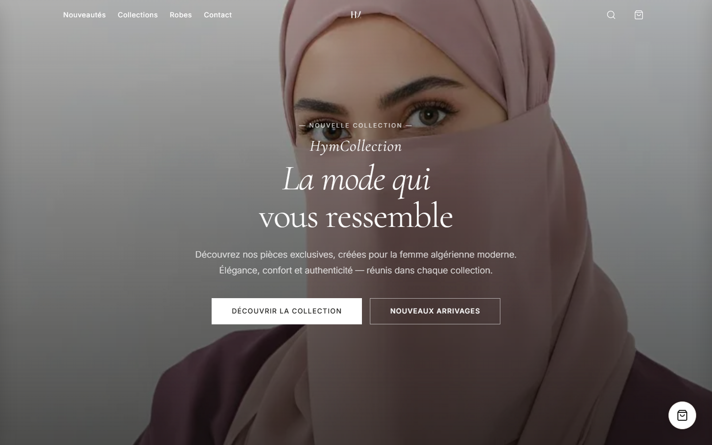 Homepage hero